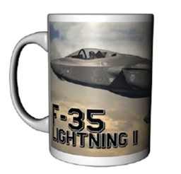 Bild von F-35 Lightning II Jet Tasse
